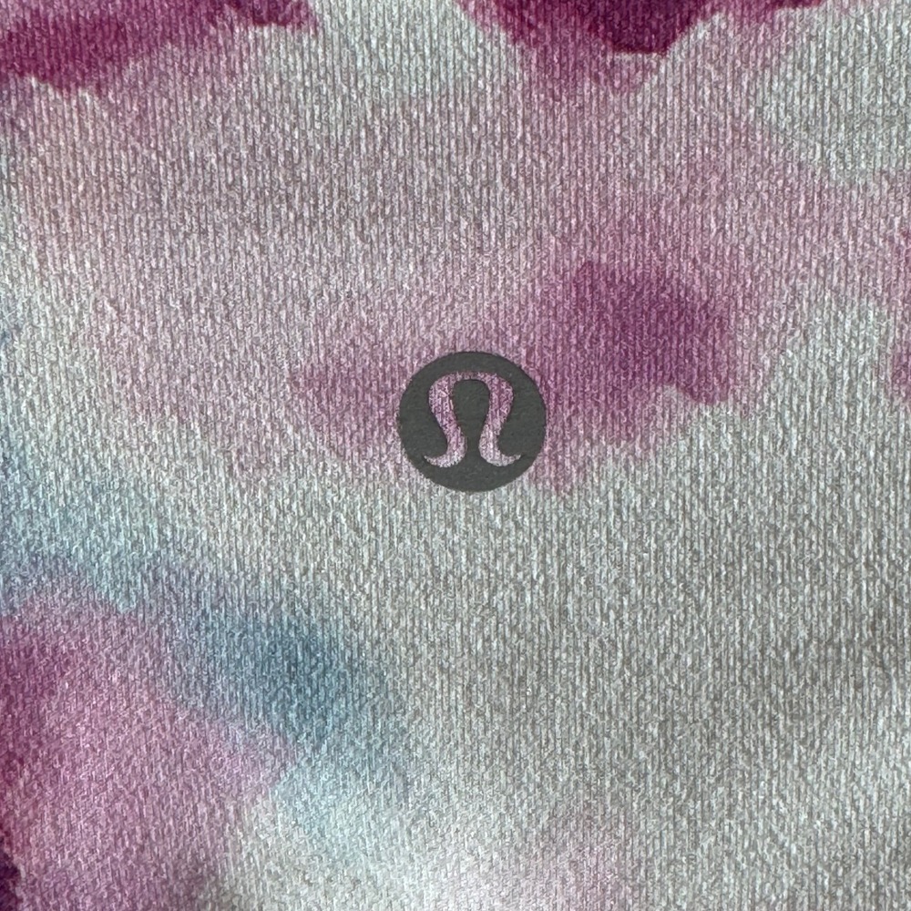 1425 | Lululemon Wunder Under Blooming Pixie Multi Luxtreme Leggings Purple 10 - Picture 5 of 7